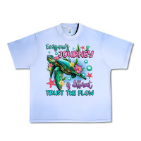 Grape Ice everyone's journey is different trust the flow Urban Heavy Tee - Artiststas