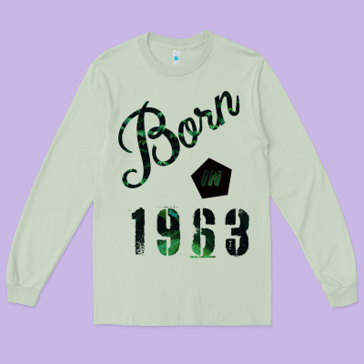 Born In 1963 Long Sleeve Tee Designed By Bettercallsaul