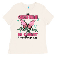 Bone new creation in christ 2 corinthians5.17 Ladies Tee - MaliasSmallBusiness