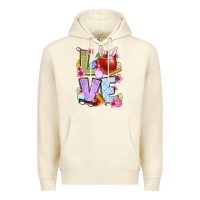 Sandshell Easter love Teacher Premium Hoodie - OliviaCreatesArt