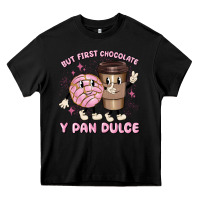 Black but first chocolate y pan dulce Heavy Core Tee - MaliasSmallBusiness
