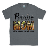 Charcoal Heather brave mom from son up to son down Classic Tee - LillyAllenDesigns