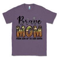 Lavender brave mom from son up to son down Classic Tee - LillyAllenDesigns