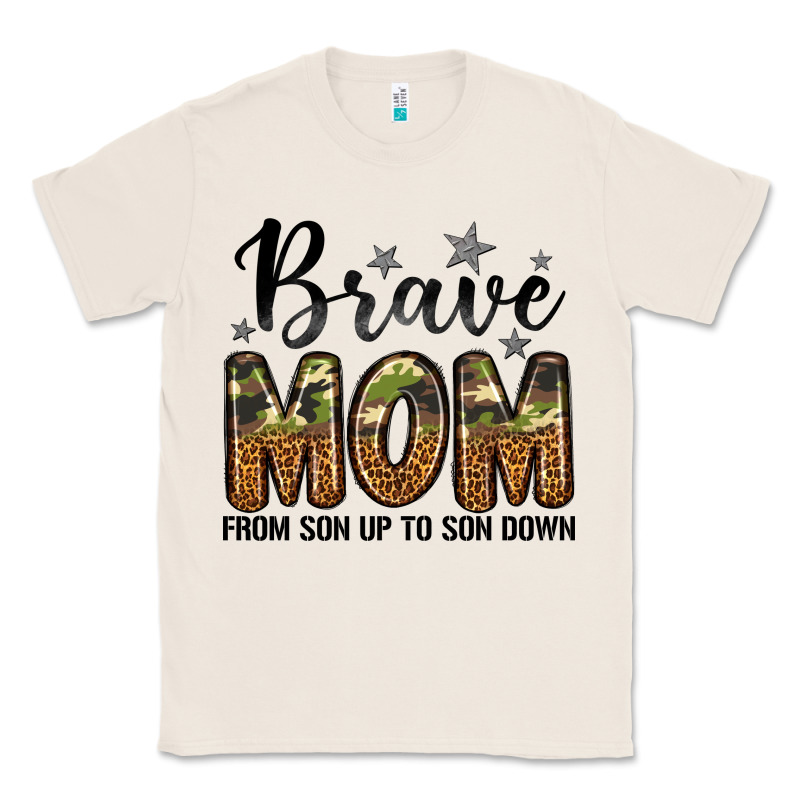 Brave Mom From Son Up To Son Down Classic Tee by LillyAllenDesigns | Teevron