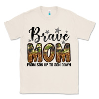 Natural brave mom from son up to son down Classic Tee - LillyAllenDesigns