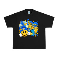 Black retro disco ball the lucky few smile face Urban Heavy Tee - Artiststas