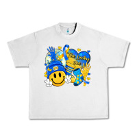 Lunar Rock retro disco ball the lucky few smile face Urban Heavy Tee - Artiststas