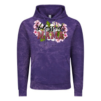 Cloud Purple Blessed Mama Vintage Hoodie - LillyAllenDesigns