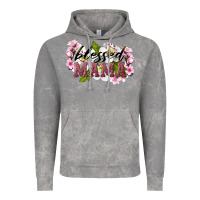 Cloud Rock Blessed Mama Vintage Hoodie - LillyAllenDesigns