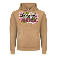 Vintage Camel Blessed Mama Vintage Hoodie - LillyAllenDesigns