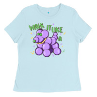 Baby Blue walk it like a Ladies Tee - MaliasSmallBusiness