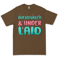 Cacao overworked underlaid Premium Tee - MaliasSmallBusiness