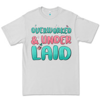 Dove Grey overworked underlaid Premium Tee - MaliasSmallBusiness