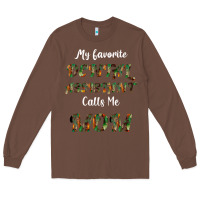 Chestnut My Favorite Dental Assistant Calls Me Mom Long Sleeve Tee - Bettercallsaul