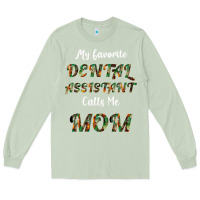Matcha My Favorite Dental Assistant Calls Me Mom Long Sleeve Tee - Bettercallsaul