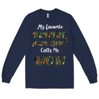 Navy My Favorite Dental Assistant Calls Me Mom Long Sleeve Tee - Bettercallsaul