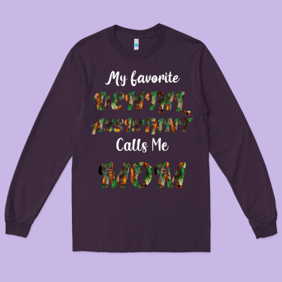 My Favorite Dental Assistant Calls Me Mom Long Sleeve Tee Designed By Bettercallsaul