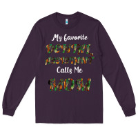 Plum My Favorite Dental Assistant Calls Me Mom Long Sleeve Tee - Bettercallsaul