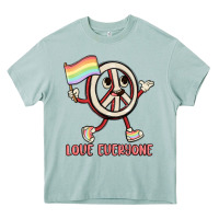 Arona love everyone Heavy Core Tee - MaliasSmallBusiness