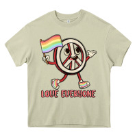 Mossy love everyone Heavy Core Tee - MaliasSmallBusiness