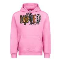Fuchsia Pink so loved jhon 3.16 Urban Hoodie - SublimationCraftShop