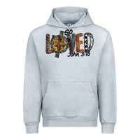 Heather Grey so loved jhon 3.16 Urban Hoodie - SublimationCraftShop