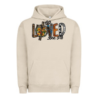 Pigment French Oak so loved jhon 3.16 Urban Hoodie - SublimationCraftShop