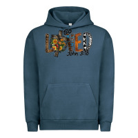 Pigment Midnight Navy so loved jhon 3.16 Urban Hoodie - SublimationCraftShop