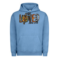 Pigment Pebble Blue so loved jhon 3.16 Urban Hoodie - SublimationCraftShop