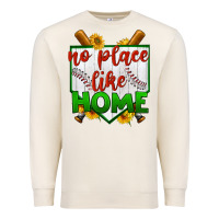 Sandshell no place like home baseball Premium Sweatshirt - BundleAndBundleShop