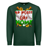 Sports Green no place like home baseball Premium Sweatshirt - BundleAndBundleShop