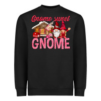 Black Gnome sweet gnome Valentine's Day Heavyweight Sweatshirt - HowdyJamesFarm