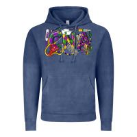 Vintage Denim CNA Certified Nursing Assistant Mardi Gras Vintage Hoodie - LillyAllenDesigns