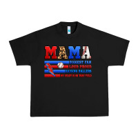 Black baseball mama Urban Heavy Tee - Artiststas