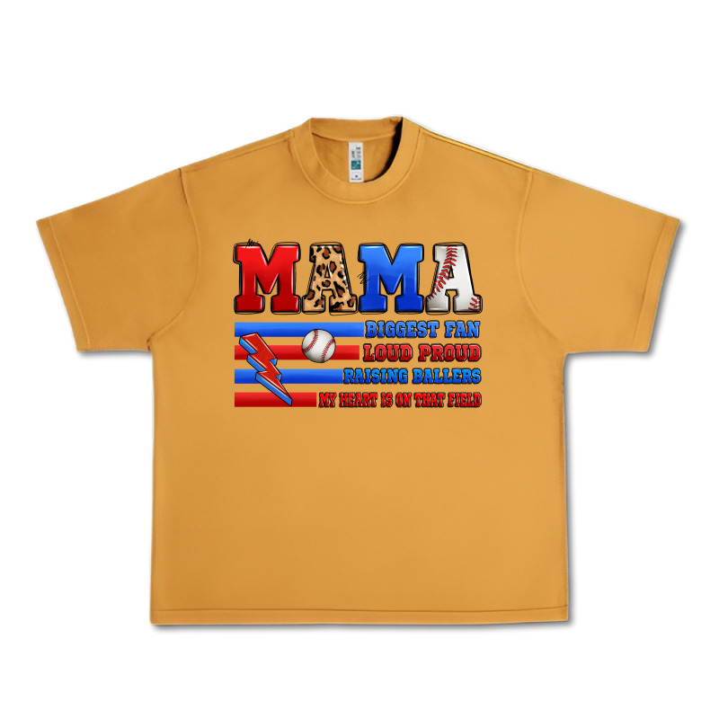 Baseball Mama Urban Heavy Tee by Artiststas | Teevron