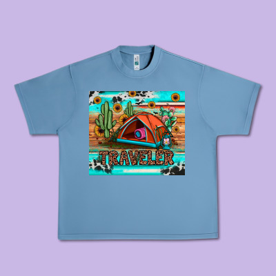Traveler Tumbler Urban Heavy Tee Designed By Jahusdesignshop