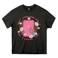 Asphalt i don't watch prn i read it like a fucking lady Heavy Core Tee - MaliasSmallBusiness