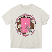 Cream i don't watch prn i read it like a fucking lady Heavy Core Tee - MaliasSmallBusiness
