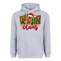 Heather Grey christmas baby claus Heavyweight Hoodie - FaDigitalArtStudio