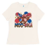 Bone moo rica Ladies Tee - MaliasSmallBusiness