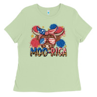 Matcha moo rica Ladies Tee - MaliasSmallBusiness