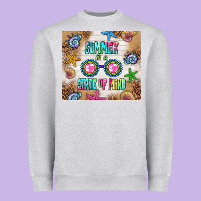 Summer Is A State Of Mind Heavyweight Sweatshirt Designed By Tumblerdesignbyshophia