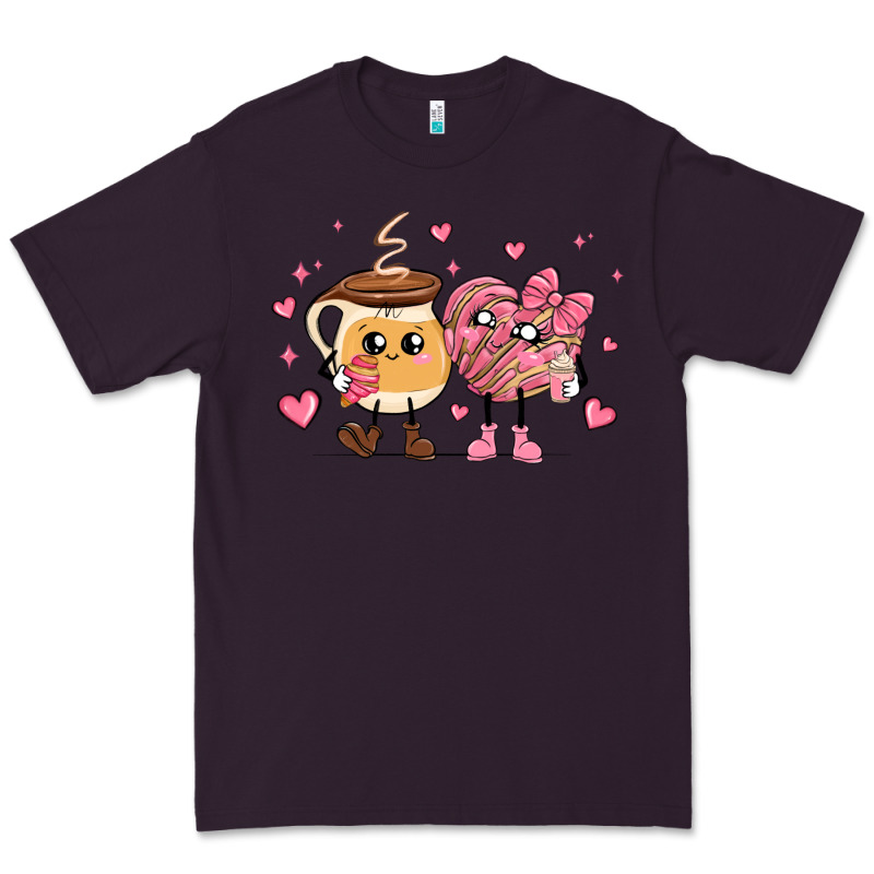 Valentines  Day Conchas And Cafecito Premium Tee by MaliasSmallBusiness | Teevron