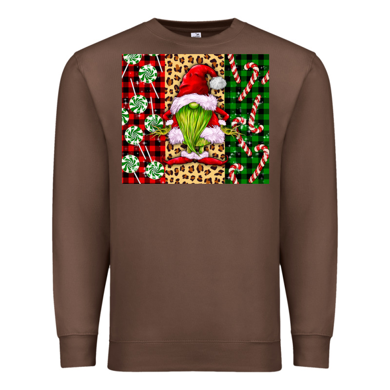 Green Christmas Gnome Premium Sweatshirt by FaDigitalArtStudio | Teevron