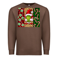 Chestnut green christmas gnome Premium Sweatshirt - FaDigitalArtStudio
