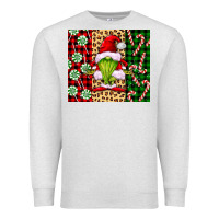 Oatmeal Heather green christmas gnome Premium Sweatshirt - FaDigitalArtStudio