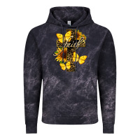 Cloud Black Western Faith Vintage Hoodie - LillyAllenDesigns