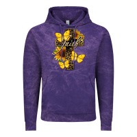 Cloud Purple Western Faith Vintage Hoodie - LillyAllenDesigns
