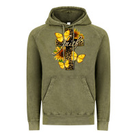 Vintage Olive Western Faith Vintage Hoodie - LillyAllenDesigns