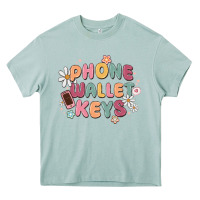 Arona phone wallet keys Heavy Core Tee - MaliasSmallBusiness
